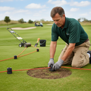 Olive Drab Premium Connectors for Matting - Safety and Traction on Paths