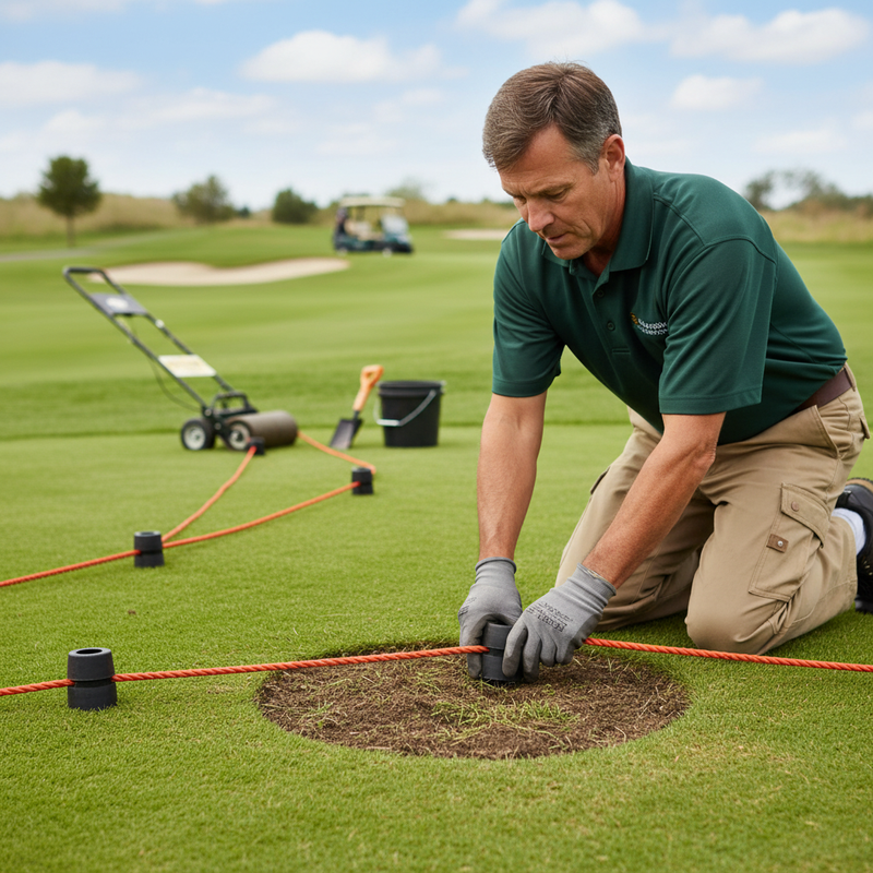 Olive Drab Premium Connectors for Matting - Safety and Traction on Paths