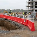 Dim Gray Premium 1.2 Metre Mini Mesh Panel for Waterfilled Barriers