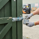 Heavy Duty 150mm Sliding Gate & Door Lock - Zinc Plated, Weatherproof Pad Bolt for Enhanced Security