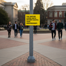 Slate Gray Premium 600 x 450mm Q-Sign - Durable and Versatile Design