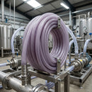 1" Clear Braided PVC Hose – 30 Metre Coil
