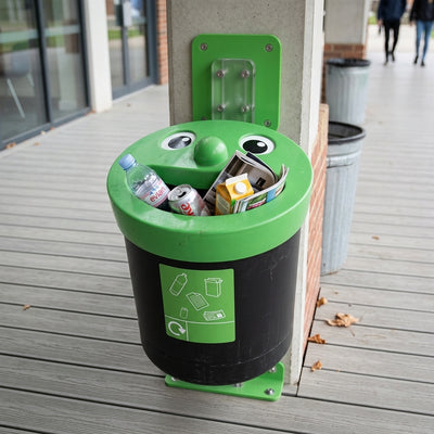 40 Litre Smiley Face Recycling Bin – Recycled Plastic