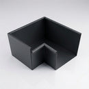 135° Aluminium Box Gutter Angle 135 x 100mm — RAL 7021