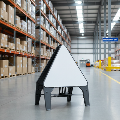 Premium 750mm Triangle Q-Sign Frame - Heavy Duty Design