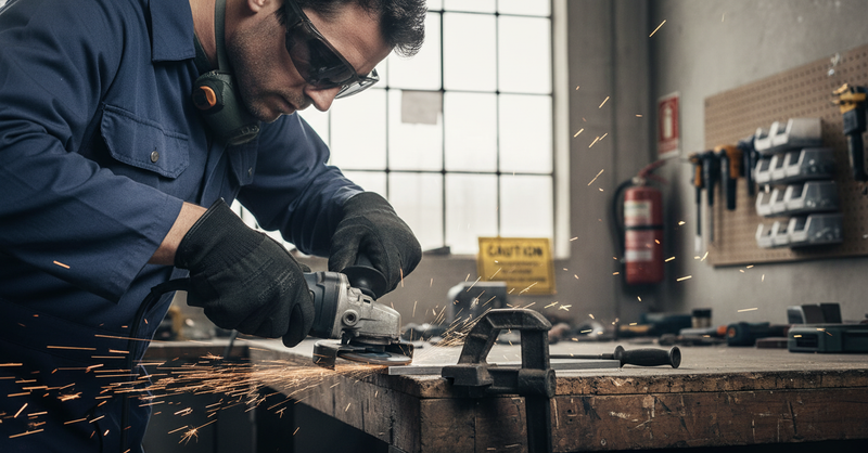 Dark Slate Gray Premium Ultra Lightweight Smoke Lens Safety Spectacles - Pack of 10