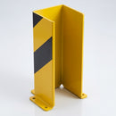 400 x 160 x 6mm U Profile Pallet Racking Protector Steel (view 2)