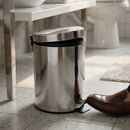 6 Litre Pedal Bin with Self-Closing Lid