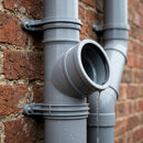 110mm Double Socket 135° Downpipe Bend