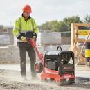 Light Gray Heavy Duty Reversible Plate Compactor with Hydraulic Mechanism