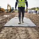 Rosy Brown Premium Medium Duty Access Mat - 2450mm x 1230mm x 12mm