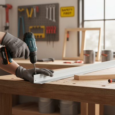 Premium Aluminium Angle 15.5mm x 15.5mm x 1.5mm x 1m - Corrosion Resistant