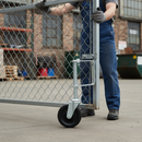 Premium Heavy Duty Spring Loaded Gate Castor 100mm for Smooth Operation on Metal and Wooden Gates