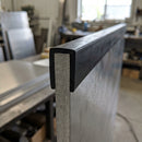 Square Rubber Edge Protector 24x17mm for 11mm Panels - 30m EPDM (view 2)