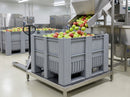 Plastic Pallet Box 1200 × 800mm 470L Food-Grade HDPE
