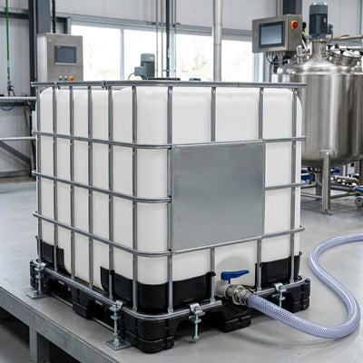 Deionised Water 1000L IBC Container