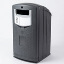 240 litre recycling bin with open aperture