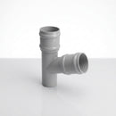 63mm Diameter Traditional Downpipe Branches 92.5° & 112.5° — RAL 9006 / 112.5 Degrees