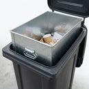 98 Litre Galvanised Steel Bin Liner with Handles