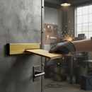 Dark Slate Gray Premium 12" Telescopic Letterplate for 20-40mm Thick Doors - Enhanced Draught Excluder with Integrated Brushes and Water Seal