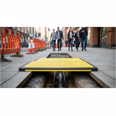 Heavy Duty 12/8 Footway Board for Safe Pedestrian Access