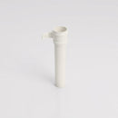 Traditional Aluminium Downpipe Sample — RAL 9010 / 63mmØ