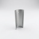 63mm Diameter Aluminium Downpipe Access Plate — RAL 9006