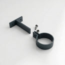 Adjustable Aluminium Pipe Clip 63mm Diameter — RAL 7016