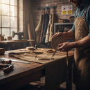 Dark Slate Gray Heavy Duty Cotton Tie Roll 1/2" x 50m - Ideal for Aprons