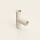 76mm Diameter Flush Joint Downpipe Branches — RAL 9010 / 92.5 Degrees