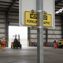 Dim Gray Premium Universal Channel Clamp Sign Fixing - 36'' Band