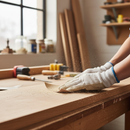 Dark Olive Green Premium Glass Paper Sanding Sheets 9x11” 40 Grit - Pack of 25