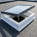 Opening Flat Glass Rooflight 1000x1000mm with Insulated Upstand