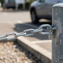 Galvanised Barrier Chain 6mm - Sold Per Metre