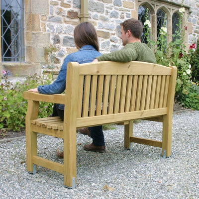 Two Seater Garden Bench - Timber Construction