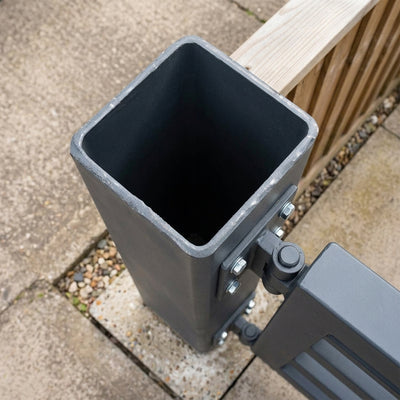 1.8m Anthracite Grey Gate/Corner Post