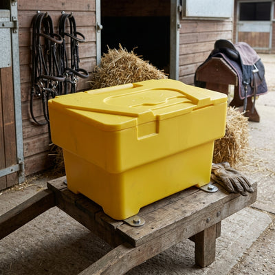 100 Litre Polyethylene Tack Box – Weatherproof Equestrian Storage