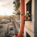 Rosy Brown Premium Universal Rubbish Chute Fixing Frame for Construction Sites