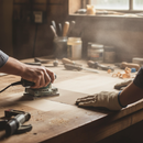 Dark Slate Gray Premium Glass Paper Sanding Sheet 9x11” 120 Grit - Pack of 10