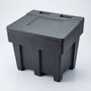 7 cu ft Recycled Polyethylene Grit Bin with Angled Lid (view 2)