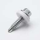 22mm Moulded Head Stitching Screw with 16mm Washer (Pack of 100) (view 2)