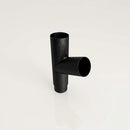 63mm Flush Joint Downpipe Branches – 92.5° or 112.5° Arms — Textured Black / 112.5 Deg