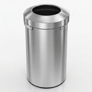 Stainless Steel Open Top Litter Bin 120 Litre (view 2)