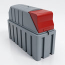 1350L Plastic Bunded Diesel Tank with 240V Pump & Flowmeter (view 2)