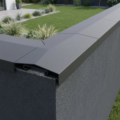 Capping Rail 1.83m Anthracite Grey