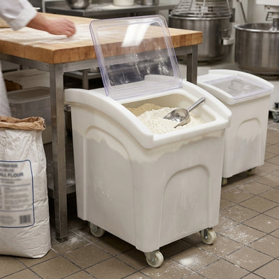 Mobile Ingredient Truck 140 Litre with Polycarbonate Lid