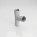 63mm Flush Joint Downpipe Branches – 92.5° or 112.5° Arms — RAL 9006 / 112.5 Deg