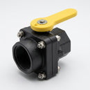 2" Female Thread Bolted Ball Valve – 7 Bar Stubby (view 2)