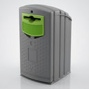 240 Litre Recycling Bin with Propellor Aperture (view 2)