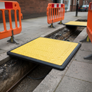 Slate Gray Premium 11/11 Trench Cover Footway Board for Pedestrians and Vehicles